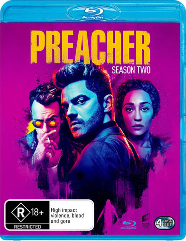 PREACHER SEASON 2-4BLURAY NM