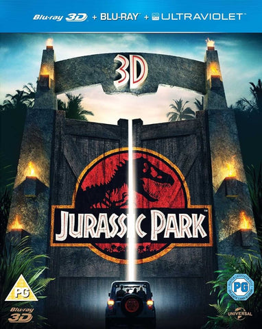 JURASSIC PARK 3D - BLURAY VG+