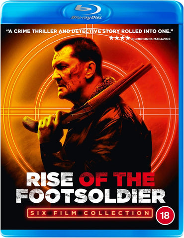 RISE OF THE FOOTSOLDIER SIX FILM COLLECTION-6BLURAY VG