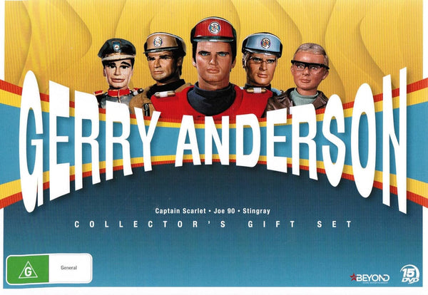 GERRY ANDERSON COMPLETE COLLECTION-15DVD BOX SET VG