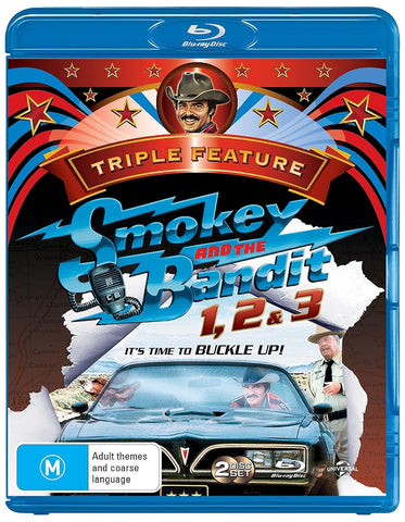 SMOKEY & THE BANDIT 1, 2, 3-2BLURAY NM