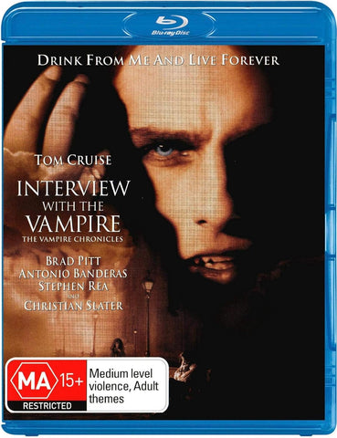 INTERVIEW WITH THE VAMPIRE BLURAY NM