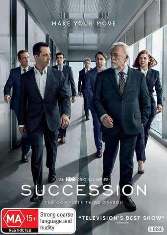 SUCCESSION SEASON THREE 3DVD VG