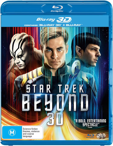 STAR TREK BEYOND BLURAY + BLURAY 3D NM