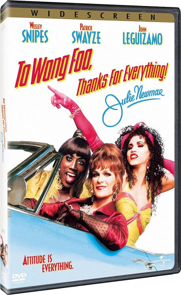 TO WONG FOO: THANKS FOR EVERYTHING!  JULIE NEWMAR - REGION 1 DVD NM