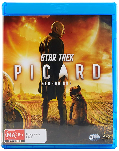 STAR TREK PICARD-SEASON 1 3BLURAY VG