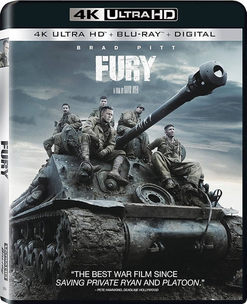 FURY-4K ULTRA HD+BLURAY NM