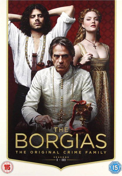 BORGIAS THE SEASONS 1-3 - REGION 2 11DVD VG