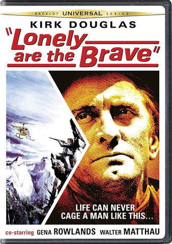 LONELY ARE THE BRAVE REGION ONE DVD NM