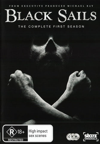 BLACK SAILS SEASON ONE-3DVD VG
