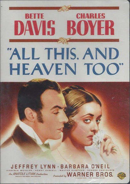 ALL THIS AND HEAVEN TOO-REGION 1 DVD NM