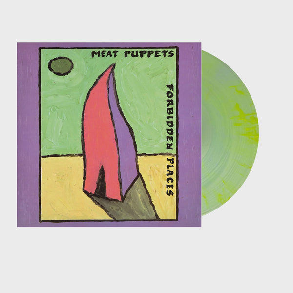 MEAT PUPPETS-FORBIDDEN PLACES COKE BOTTLE CLEAR W/ YELLOW SWIRL VINYL LP *NEW*