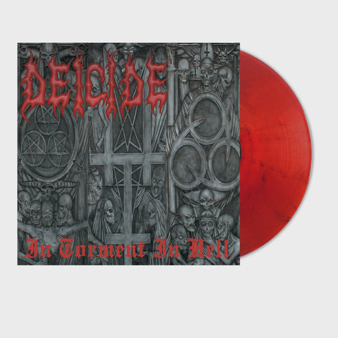 DEICIDE-IN TORMENT IN HELL RED SMOKE VINYL LP *NEW*
