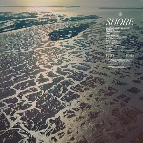 FLEET FOXES-SHORE CLEAR VINYL 2LP NM COVER EX