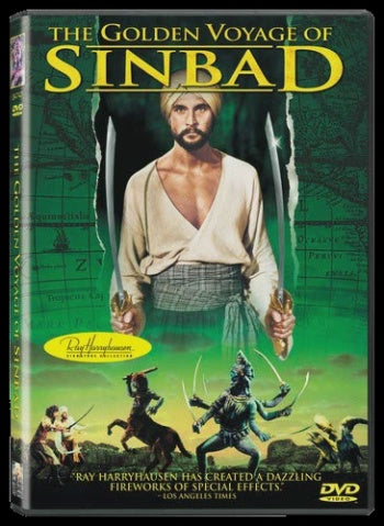 GOLDEN VOYAGE OF SINBAD THE - REGION 1 DVD NM