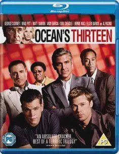 OCEAN'S THIRTEEN-BLURAY NM