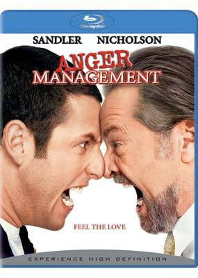 ANGER MANAGEMENT MOVIE - BLURAY NM
