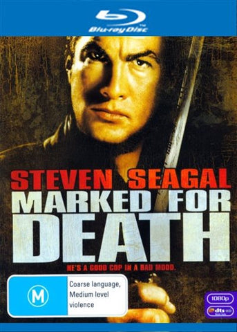 MARKED FOR DEATH- BLURAY NM