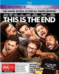 THIS IS THE END BLURAY VG+