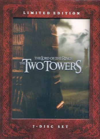 LORD OF THE RINGS THE TWO TOWERS LIMITED EDITION 2DVD VG+