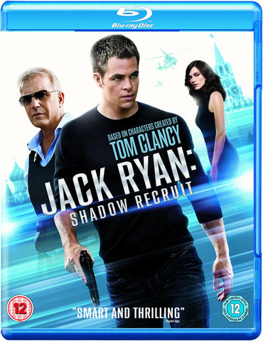 JACK RYAN: SHADOW RECRUIT-BLURAY VG+