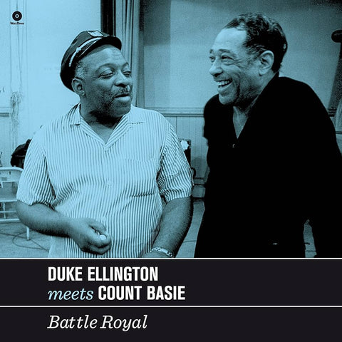 ELLINGTON DUKE & COUNT BASIE-DUKE ELLINGTON MEETS COUNT BASIE BATTLE ROYAL LP NM COVER VG+