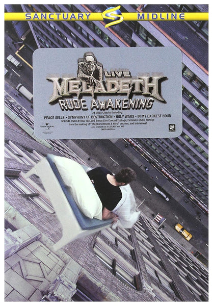 MEGADETH-RUDE AWAKENING DVD VG
