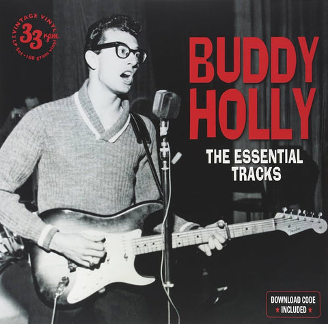 HOLLY BUDDY-THE ESSENTIAL TRACKS 2LP NM COVER EX