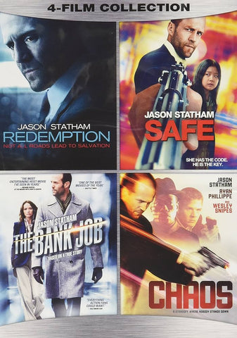 STATHAM JASON - 4 FILM COLLECTION REGION 1 DVD NM