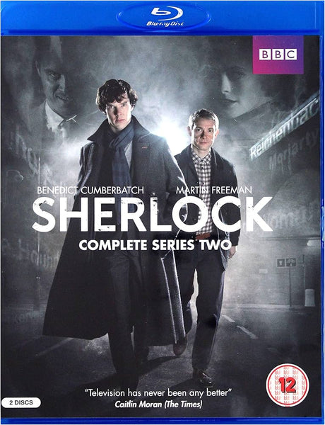 SHERLOCK SERIES TWO - BLU-RAY - VG+