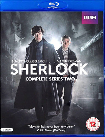 SHERLOCK SERIES TWO - BLU-RAY - VG+