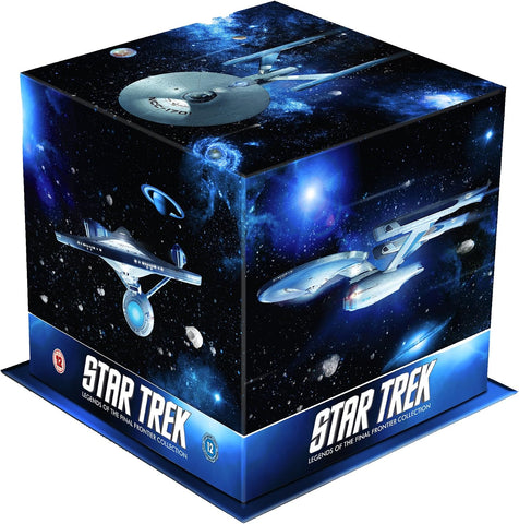 STAR TREK: LEGENDS OF THE FINAL FRONTIER COLLECTION-REGION TWO 12DVD BOXSET NM