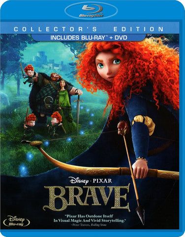 BRAVE-BLURAY + DVD VG+