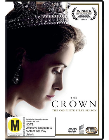 THE CROWN COMPLETE FIRST SEASON-4DVD NM