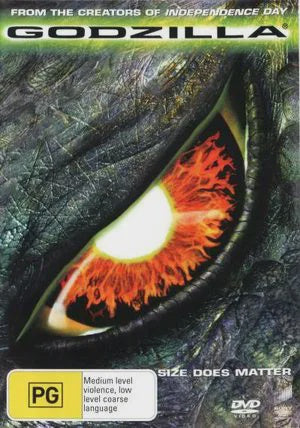 GODZILLA 2DVD VG