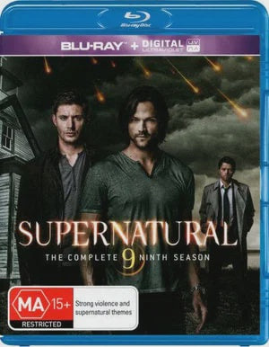 SUPERNATURAL- COMPLETE NINTH SEASON 4BLURAY VG