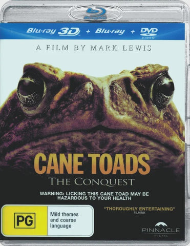 CANE TOADS-THE CONQUEST 3D 2BLURAY NM