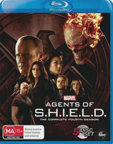 AGENTS OF S.H.I.E.L.D.-THE COMPLETE FOURTH SEASON 5BLU-RAY NM