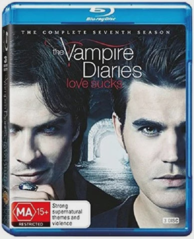 VAMPIRE DIARIES SEASON SEVEN 3BLURAY VG