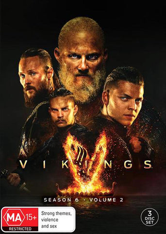 VIKINGS SEASON SIX VOLUME TWO 3DVD VG+