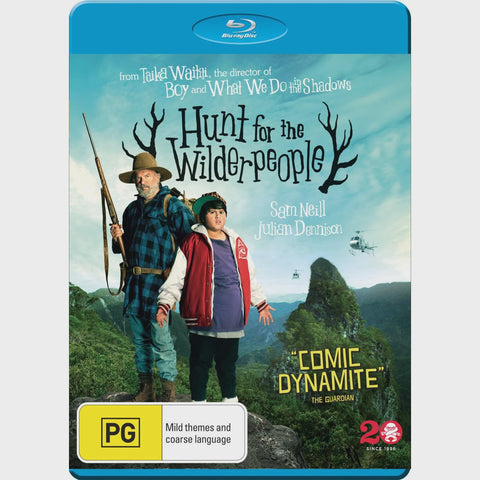 HUNT FOR THE WILDERPEOPLE- BLURAY VG+