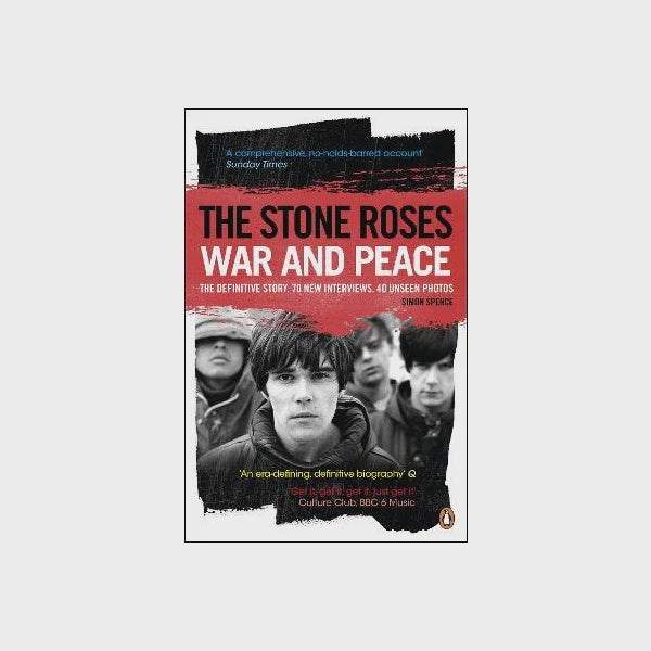 STONE ROSES- WAR AND PEACE SIMON SPENCE BOOK VG+