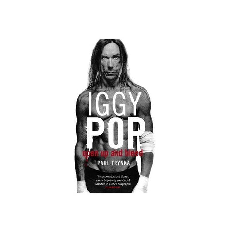 IGGY POP-OPEN UP AND BLEED PAUL TRYNKA BOOK G