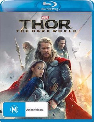 THOR: THE DARK WORLD-BLURAY VG
