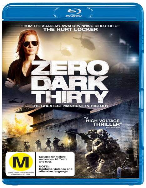 ZERO DARK THIRTY-BLURAY VG+