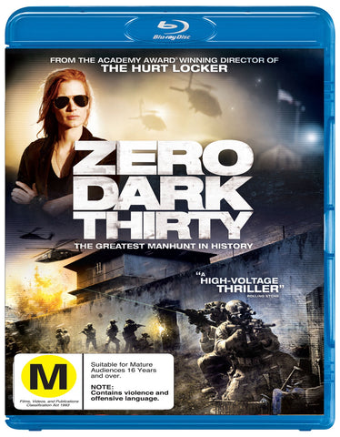 ZERO DARK THIRTY-BLURAY VG+