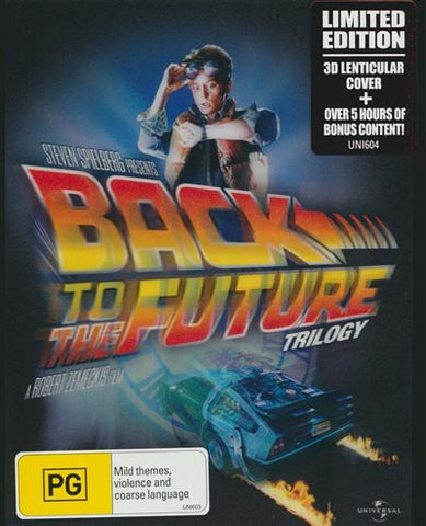 BACK TO THE FUTURE TRILOGY BLURAY NM