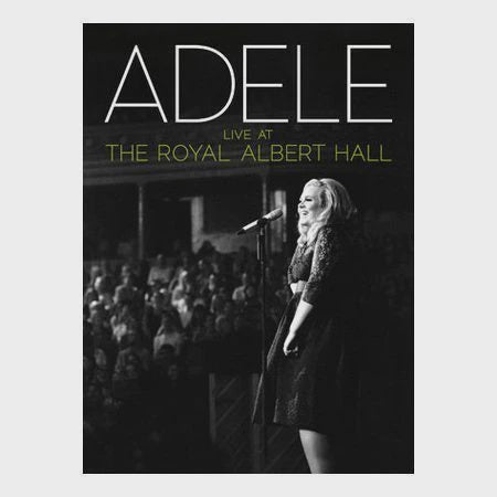 ADELE- LIVE AT THE ROYAL ALBERT HALL BLURAY AND DVD NM