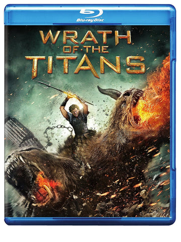 WRATH OF THE TITANS-BLURAY VG