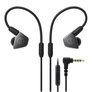 AUDIO TECHNICA ATH-LS 70 IS IN-EAR HEADPHONES BLACK*NEW*